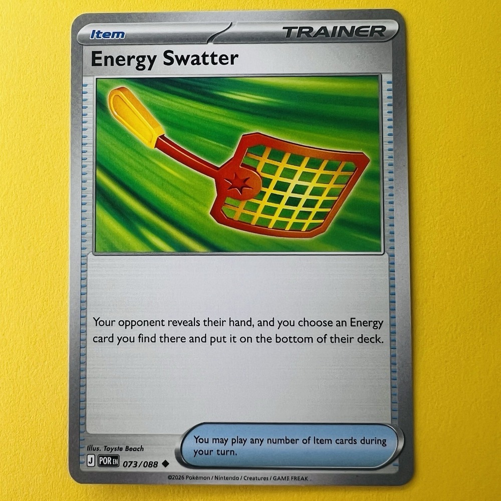 Energy Swatter 073/088 Uncommon Perfect Order Pokemon Near Mint